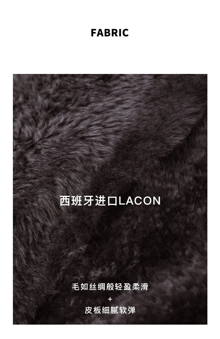 High-end Luxury Lacon Lamb Fur Cropped Winter Jackets for Women 2025 Simple Stand Collar Genuine Leather Real Fur Shearling Coat High-end Luxury Lacon Lamb Fur Cropped Winter Jackets for Women 2025 Simple Stand Collar Genuine Leather Real Fur Shearling Coat
