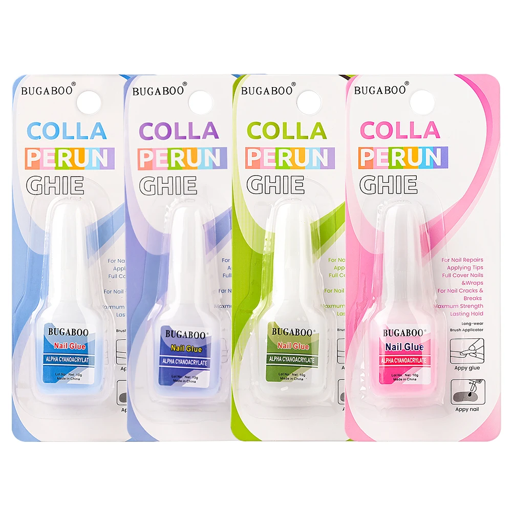 Nail Glue Stronghold for Rhinestone & Nail Tips with Brush-on 10ml Super Strong Adhesive Professional Nail Glue False Nails Glue
Nail Glue Stronghold for Rhinestone & Nail Tips with Brush-on 10ml Super Strong Adhesive Professional Nail Glue False Nails Glue