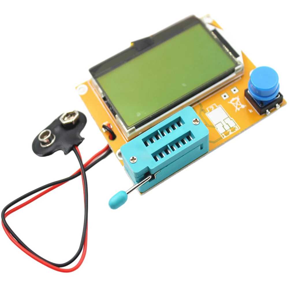 Compact LC T4 Graphic Multi Function Tester Test Transistors Diodes Resistors Capacitors Inductance MOS Tubes Thyristors
Compact LC T4 Graphic Multi Function Tester Test Transistors Diodes Resistors Capacitors Inductance MOS Tubes Thyristors