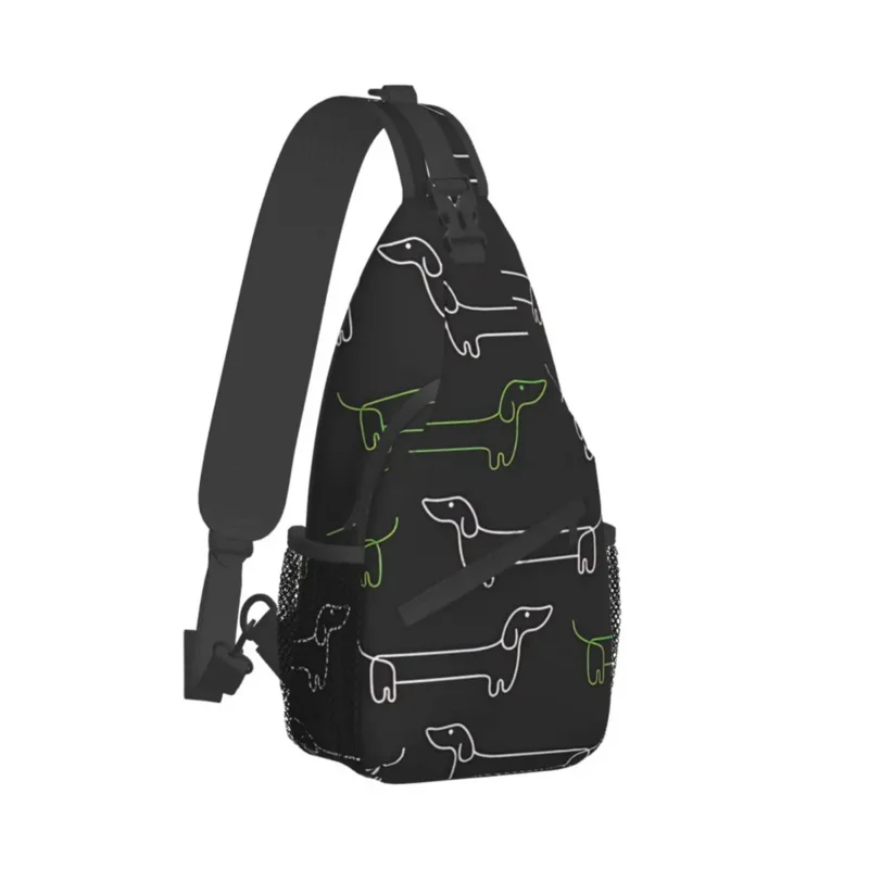 DRA Pattern Black Green Crossbody Chest Bags Dachshund Pet Dog Pockets Travel Pack Messenger Sports Teens Shoulder Bag Unisex
DRA Pattern Black Green Crossbody Chest Bags Dachshund Pet Dog Pockets Travel Pack Messenger Sports Teens Shoulder Bag Unisex