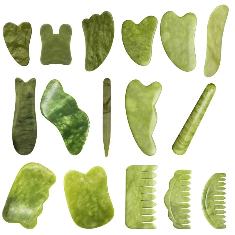 Press Stone Acupoint Care Massage Gouache Tool Scraper Natural Jade Facial For Guasha Anti Body SPA Acupuncture Board Skin Aging
Press Stone Acupoint Care Massage Gouache Tool Scraper Natural Jade Facial For Guasha Anti Body SPA Acupuncture Board Skin Aging