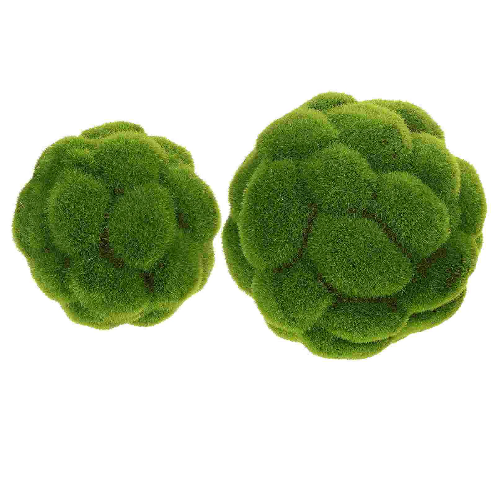 Artificial Moss Rocks Simulated Green Moss Balls Decorative Faux Green Moss Covered Topiary Ball Garden Wedding Party Decoration
Artificial Moss Rocks Simulated Green Moss Balls Decorative Faux Green Moss Covered Topiary Ball Garden Wedding Party Decoration