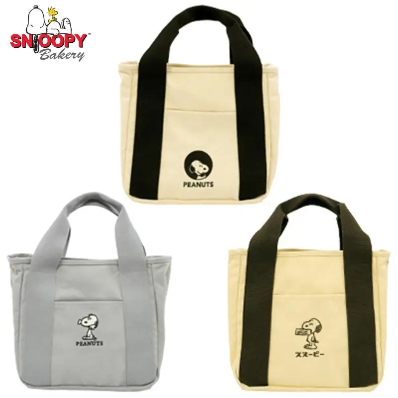 New Kawaii Snoopy Cartoon Cute Canvas Handbag Fashion Mummy Bag Large Capacity Mother Infant Bag Student Lunch Bag
New Kawaii Snoopy Cartoon Cute Canvas Handbag Fashion Mummy Bag Large Capacity Mother Infant Bag Student Lunch Bag
