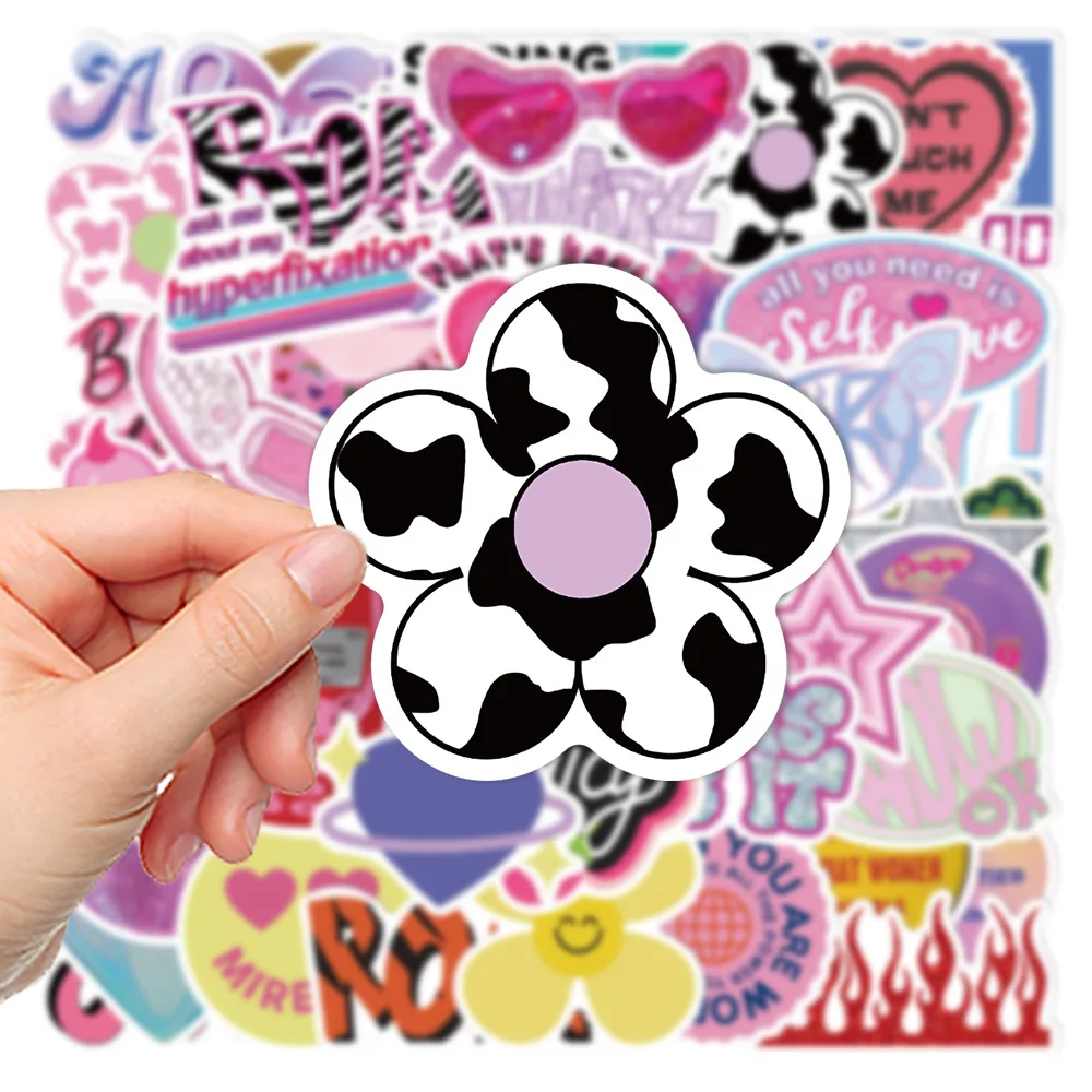 Stickers For Luggage Phone Laptop Cup Stickers Skateboard Scrapbook Guitar Racing Bicycle Waterproof Decals Y2K Style Cute Gifts
Stickers For Luggage Phone Laptop Cup Stickers Skateboard Scrapbook Guitar Racing Bicycle Waterproof Decals Y2K Style Cute Gifts