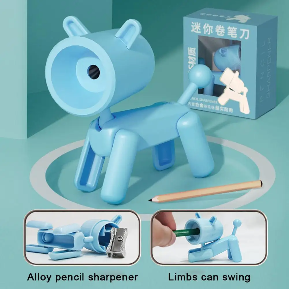 Puppy Pencil Sharpener Hand-Cranked Mechanical Fun Stationery Gift For Students Mechanical Sharpener With Cartoon Pattern P4B0
Puppy Pencil Sharpener Hand-Cranked Mechanical Fun Stationery Gift For Students Mechanical Sharpener With Cartoon Pattern P4B0