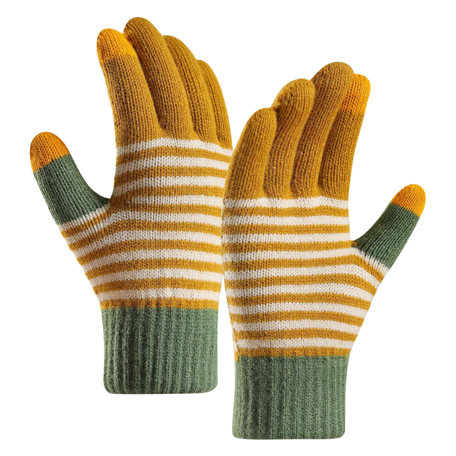 

Женские и мужские трикотажные зимние перчатки кашемировые вязаные женские осенние зимние теплые толстые перчатки для катания на лыжах с сенсорным экраном