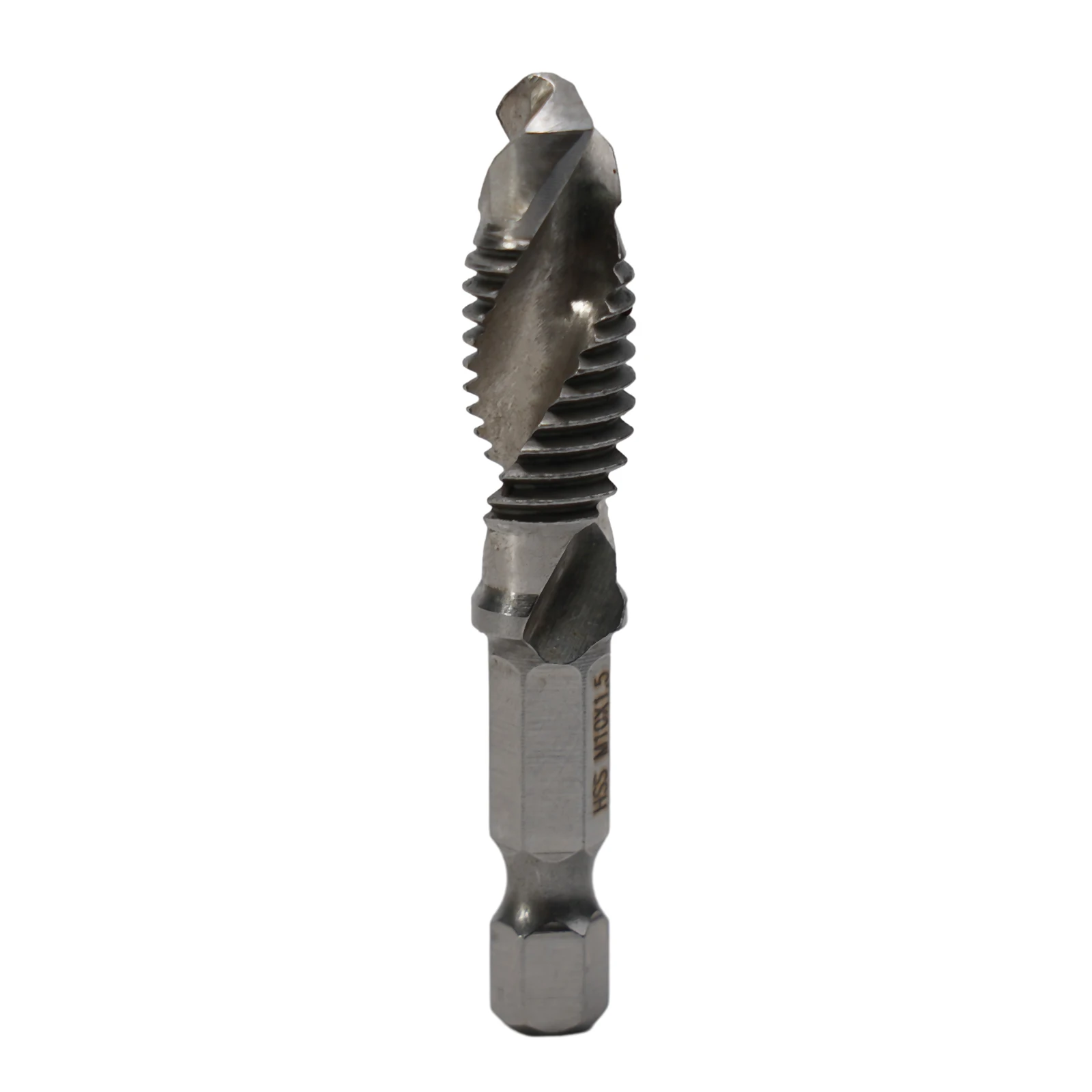 Convenient Hex Chuck Tapping Solution 5pcs Tap Drill Bit Hex Shank HSS Threaded Bit Screw Machine Compound Tap
Convenient Hex Chuck Tapping Solution 5pcs Tap Drill Bit Hex Shank HSS Threaded Bit Screw Machine Compound Tap