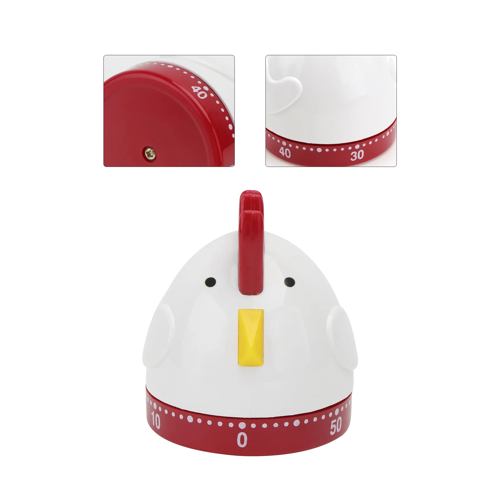 Cock Timer Wind Up for Student Baking Cartoon Mechanical Cooking Timers Learning Kitchen Reminder Countdown
Cock Timer Wind Up for Student Baking Cartoon Mechanical Cooking Timers Learning Kitchen Reminder Countdown