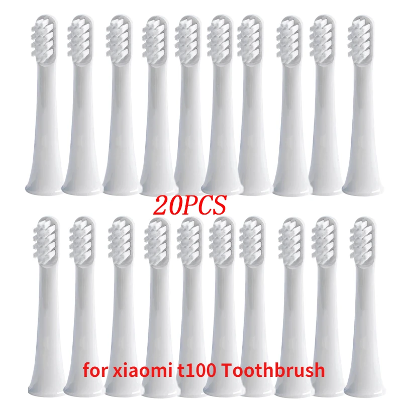 20pcs Replacement ToothBrush Heads for Xiaomi Mijia T100 Electric Toothbrush Waterproof Cleaning Whitening Healthy Brush Heads
20pcs Replacement ToothBrush Heads for Xiaomi Mijia T100 Electric Toothbrush Waterproof Cleaning Whitening Healthy Brush Heads