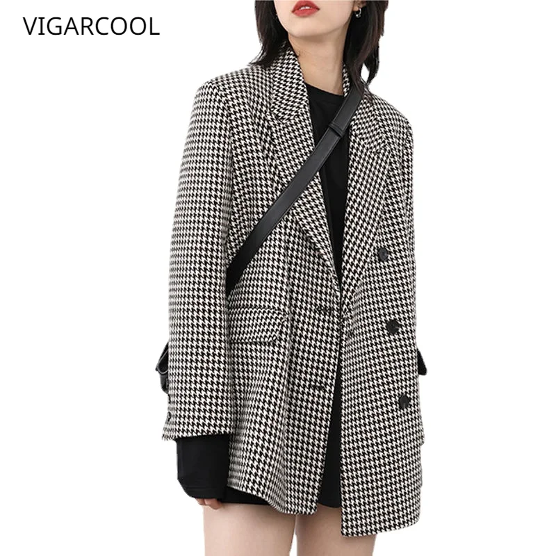 2023 Spring and Autumn New Hundred Daily Wear Suit Coat Retro Slim Fit Korean Edition Thousand Bird Plaid Woolen Coat Top Trend
2023 Spring and Autumn New Hundred Daily Wear Suit Coat Retro Slim Fit Korean Edition Thousand Bird Plaid Woolen Coat Top Trend