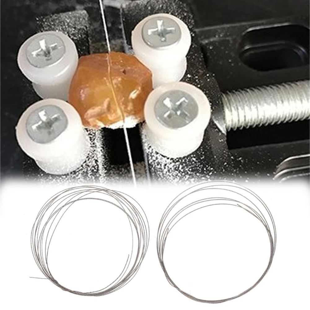 1 Meters Diamond Wire Saw Blade Tool Jade Silicon Gem Cutting Tools Strings 0.26 0.37mm Accurate Cutting Jewelry Tool
1 Meters Diamond Wire Saw Blade Tool Jade Silicon Gem Cutting Tools Strings 0.26 0.37mm Accurate Cutting Jewelry Tool