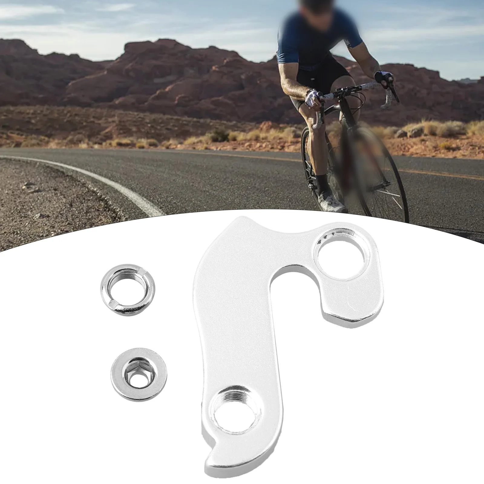 Bike Derailleur Hanger ReplacMent Aluminum Alloy CNC Precision Machinin Gear Rear Mec Replace Parts Silver Color
Bike Derailleur Hanger ReplacMent Aluminum Alloy CNC Precision Machinin Gear Rear Mec Replace Parts Silver Color