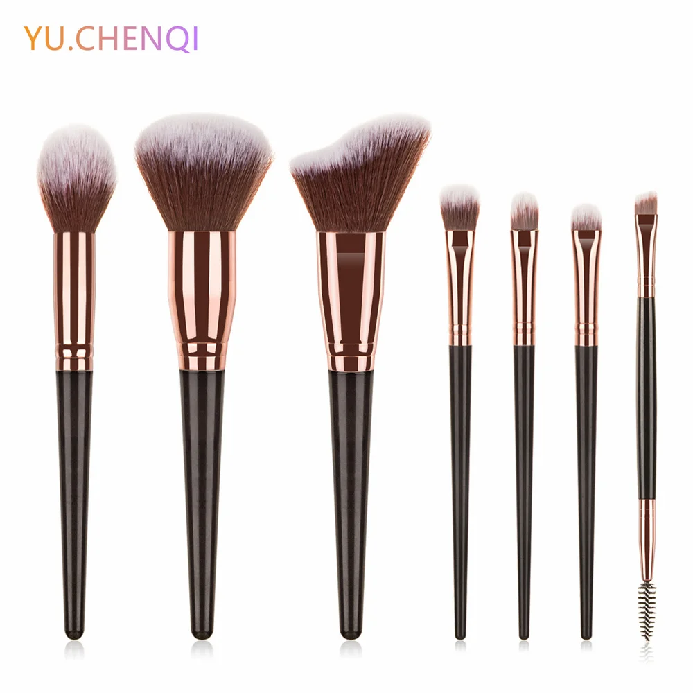 

7Pcs Makeup Brush Set Eye Shadow Brush Blush Concealer Brush Cosmetics High Quality Professional Women Foundation Beauty Tools