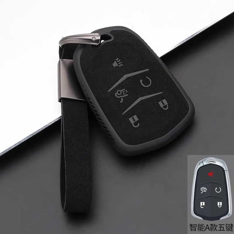 for cadillac xt5 xt4 xts xt6 ct6 ct5 ct4 srx high quality wear resistant suede Car Key Bag Case Wallet Holder Key Cover
for cadillac xt5 xt4 xts xt6 ct6 ct5 ct4 srx high quality wear resistant suede Car Key Bag Case Wallet Holder Key Cover