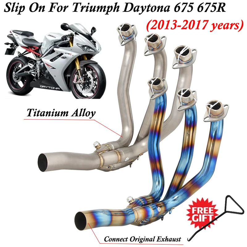 Выхлопная труба для мотоцикла Triumph Daytona 675 675R 2013-2017, из титанового сплава
Выхлопная труба для мотоцикла Triumph Daytona 675 675R 2013-2017, из титанового сплава