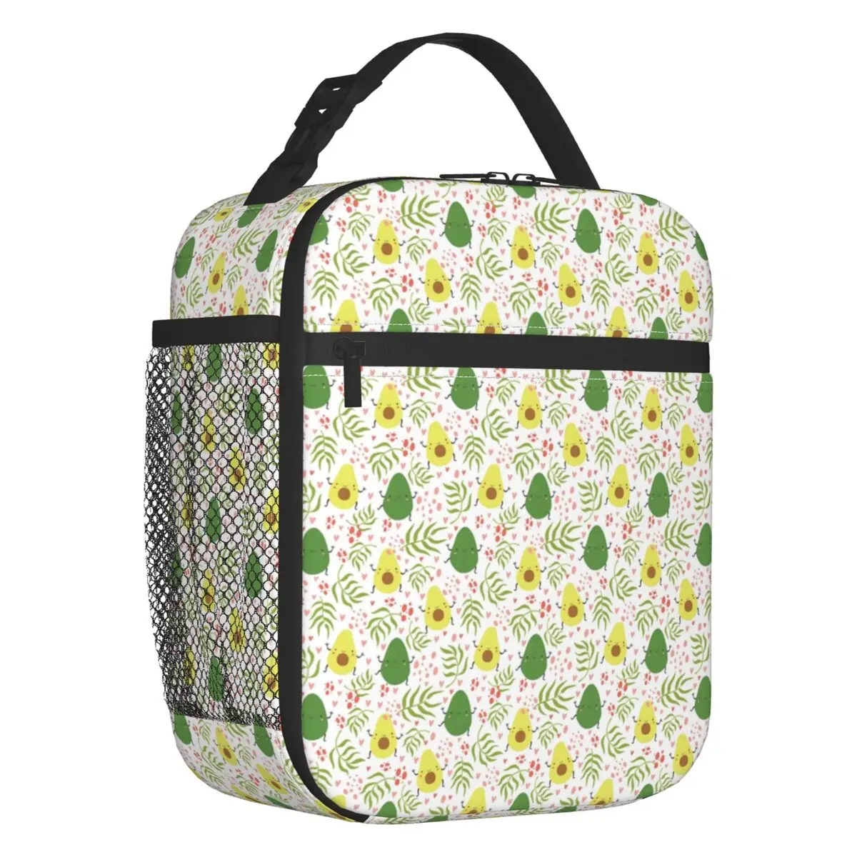 

Симпатичная зеленая изолированная сумка для ланча с рисунком авокадо для женщин, герметичная Термосумка для ланча, сумка для пляжа, кемпинга, путешествий