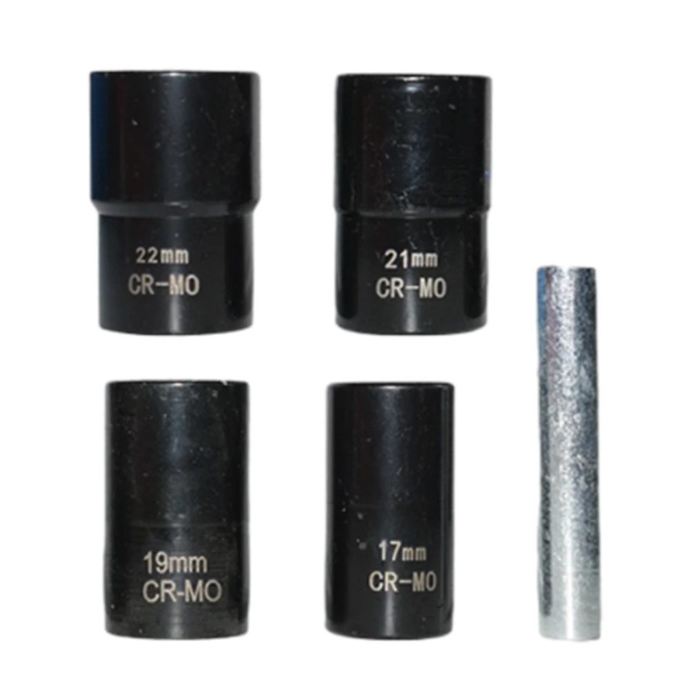 5pcs Nut Remover Removal Tool Set Bolt Extractor Sleeve Tool CR MO Material 17mm 22mm Sizes Construction Industry Use
5pcs Nut Remover Removal Tool Set Bolt Extractor Sleeve Tool CR MO Material 17mm 22mm Sizes Construction Industry Use