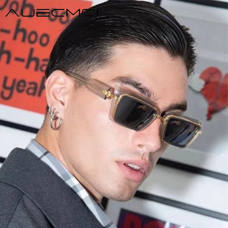 Classic Punk Square Sunglasses For Men Sun Glasses Women Luxury Brand Designer Trending Metal Vintage Fashion Steampunk Shades
Classic Punk Square Sunglasses For Men Sun Glasses Women Luxury Brand Designer Trending Metal Vintage Fashion Steampunk Shades