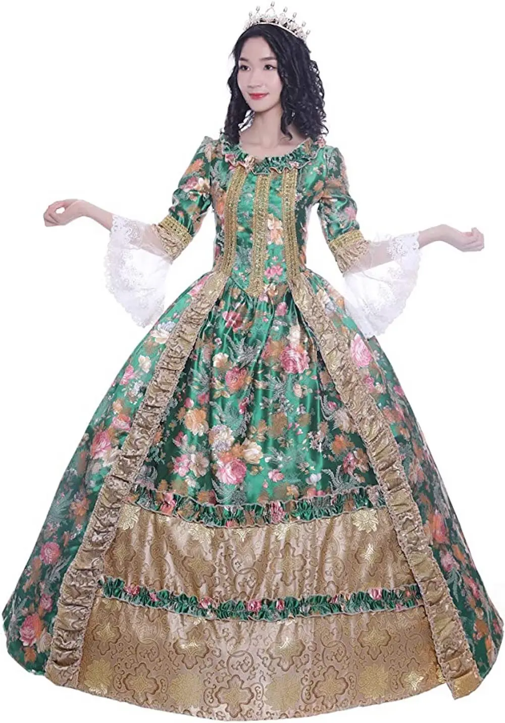 KEMAO-Baroque Marie Antoinette Ball Gown, 18th Century Renaissance, Historical Period Evening Dresses, High-end Court Rococo
KEMAO-Baroque Marie Antoinette Ball Gown, 18th Century Renaissance, Historical Period Evening Dresses, High-end Court Rococo