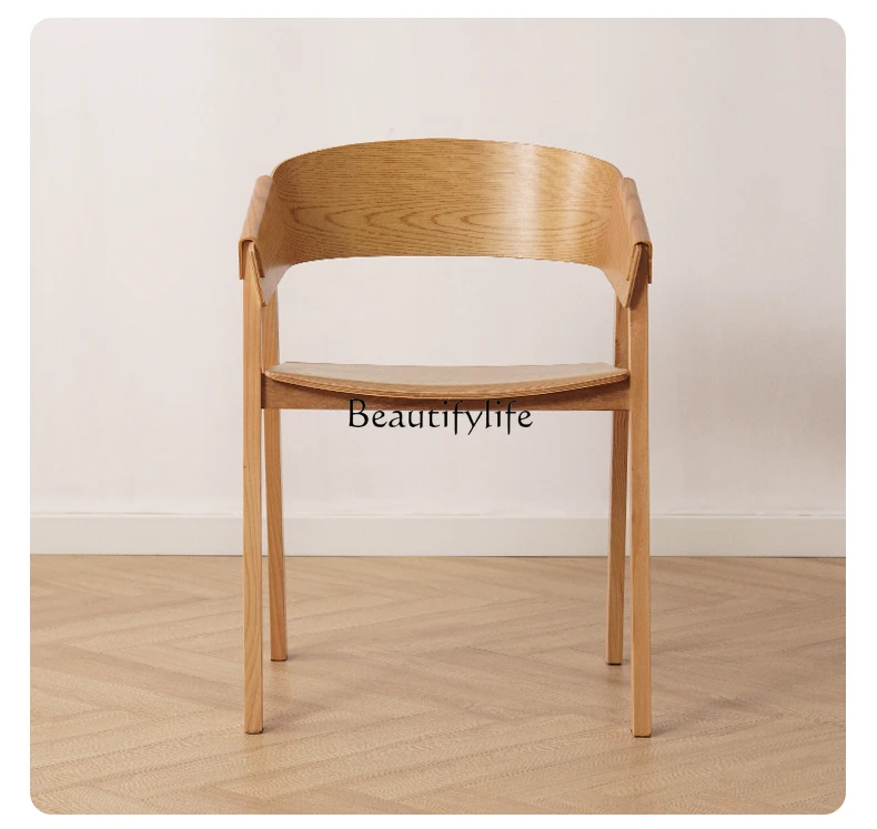 All Solid Wood Leisure Nordic Meeting Chair Small Apartment Fashion Modern Creative Simple 
All Solid Wood Leisure Nordic Meeting Chair Small Apartment Fashion Modern Creative Simple