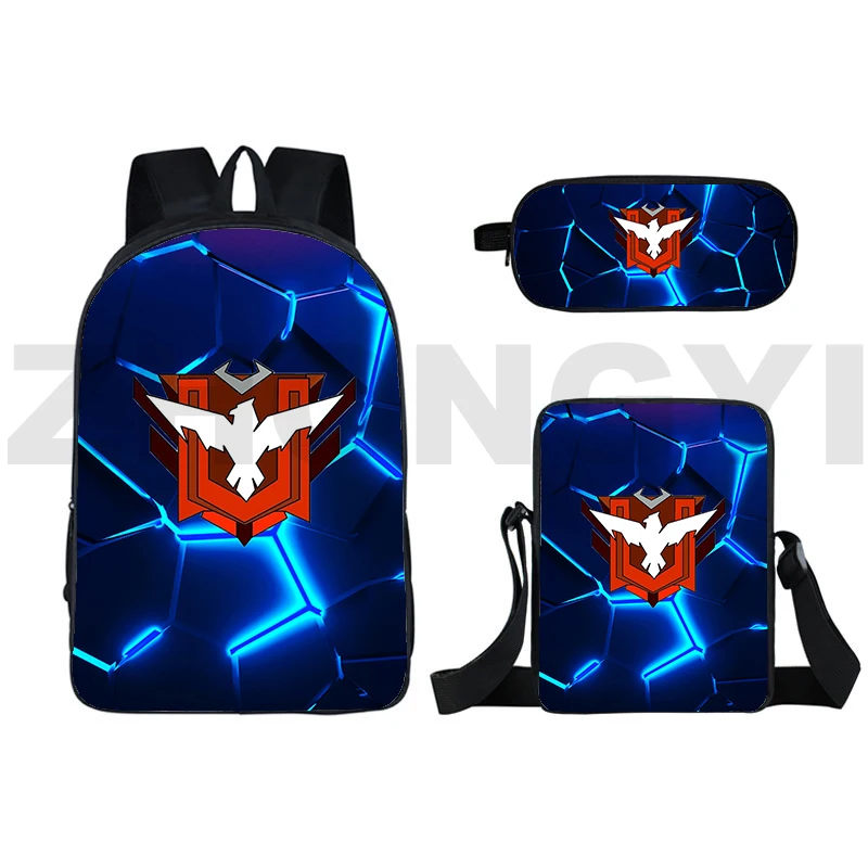 Fashion 3D Anime Free Fire Garena Backpacks 3 Pcs/set Bookbag 16 Inch Bagpack Teenager Travel Free Fire Game Daily Pack School
Fashion 3D Anime Free Fire Garena Backpacks 3 Pcs/set Bookbag 16 Inch Bagpack Teenager Travel Free Fire Game Daily Pack School