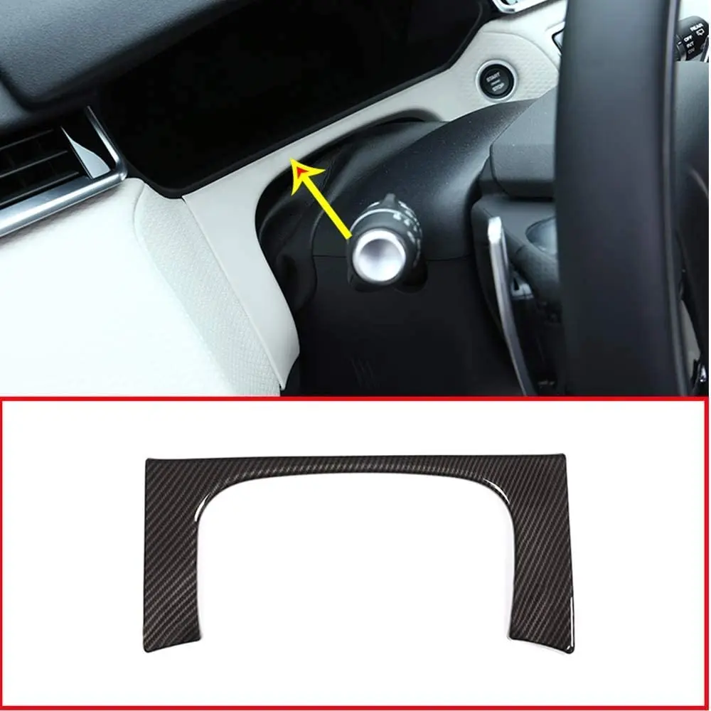 ABS Plastic Chrome Dashboard Frame Cover Trim Carbon Fiber Car Accessories For Land Rover Range Rover Velar 2017 2018
ABS Plastic Chrome Dashboard Frame Cover Trim Carbon Fiber Car Accessories For Land Rover Range Rover Velar 2017 2018