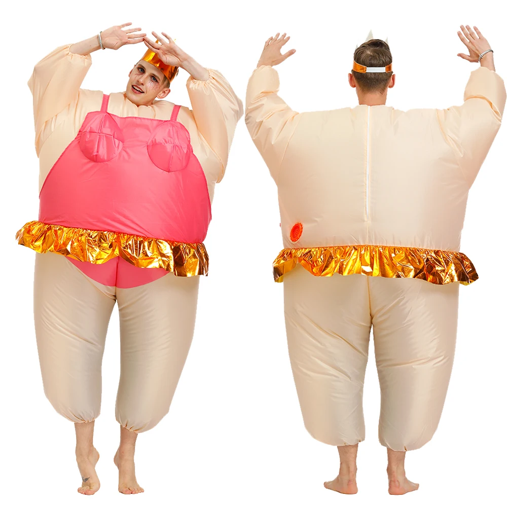 Hot Adult Ballet Dance Inflatable Costumes Suits Purim Halloween Cosplay Party Evening Dress Funny Disfraz for Woman Man
Hot Adult Ballet Dance Inflatable Costumes Suits Purim Halloween Cosplay Party Evening Dress Funny Disfraz for Woman Man