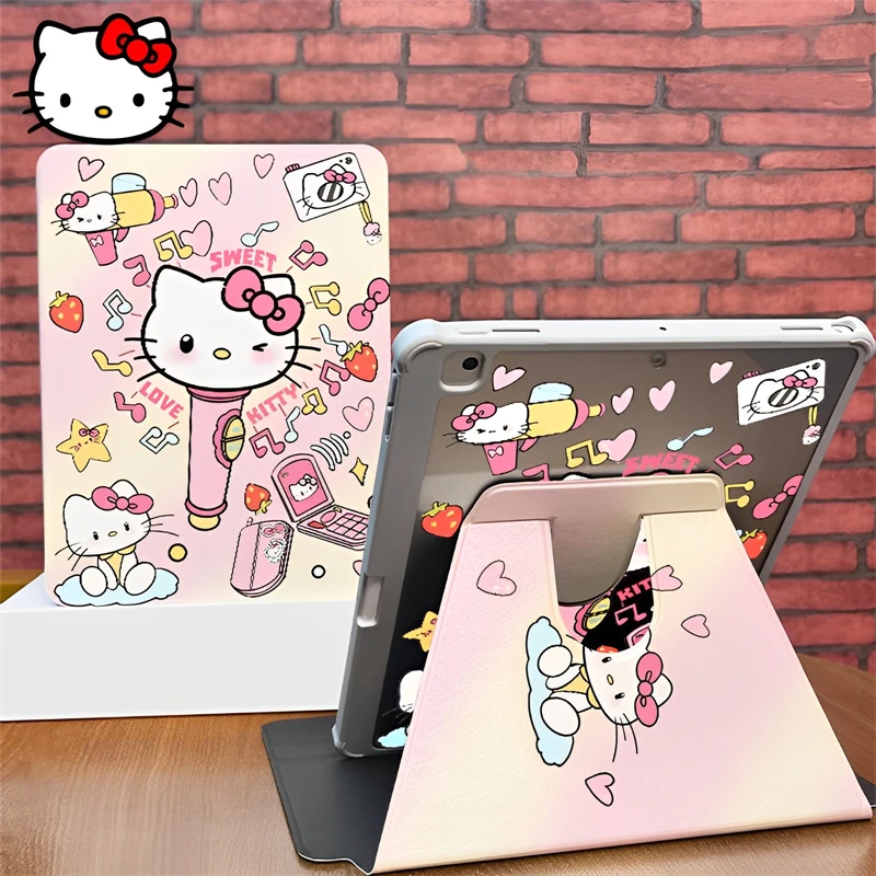 Sanrio HelloKitty Kuromi Cinnamoroll Ipad Case Kawaii Anime 360 Degree Rotation Ipad Pro 2022 2021 11 Inch Case with Pen Slot
Sanrio HelloKitty Kuromi Cinnamoroll Ipad Case Kawaii Anime 360 Degree Rotation Ipad Pro 2022 2021 11 Inch Case with Pen Slot