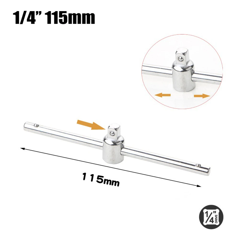 Repair Tool Sliding Rod 1pc Chrome Vanadium Steel Extension Slide Bar Sliding T Bar Socket Adapter Sliding Rod
Repair Tool Sliding Rod 1pc Chrome Vanadium Steel Extension Slide Bar Sliding T Bar Socket Adapter Sliding Rod