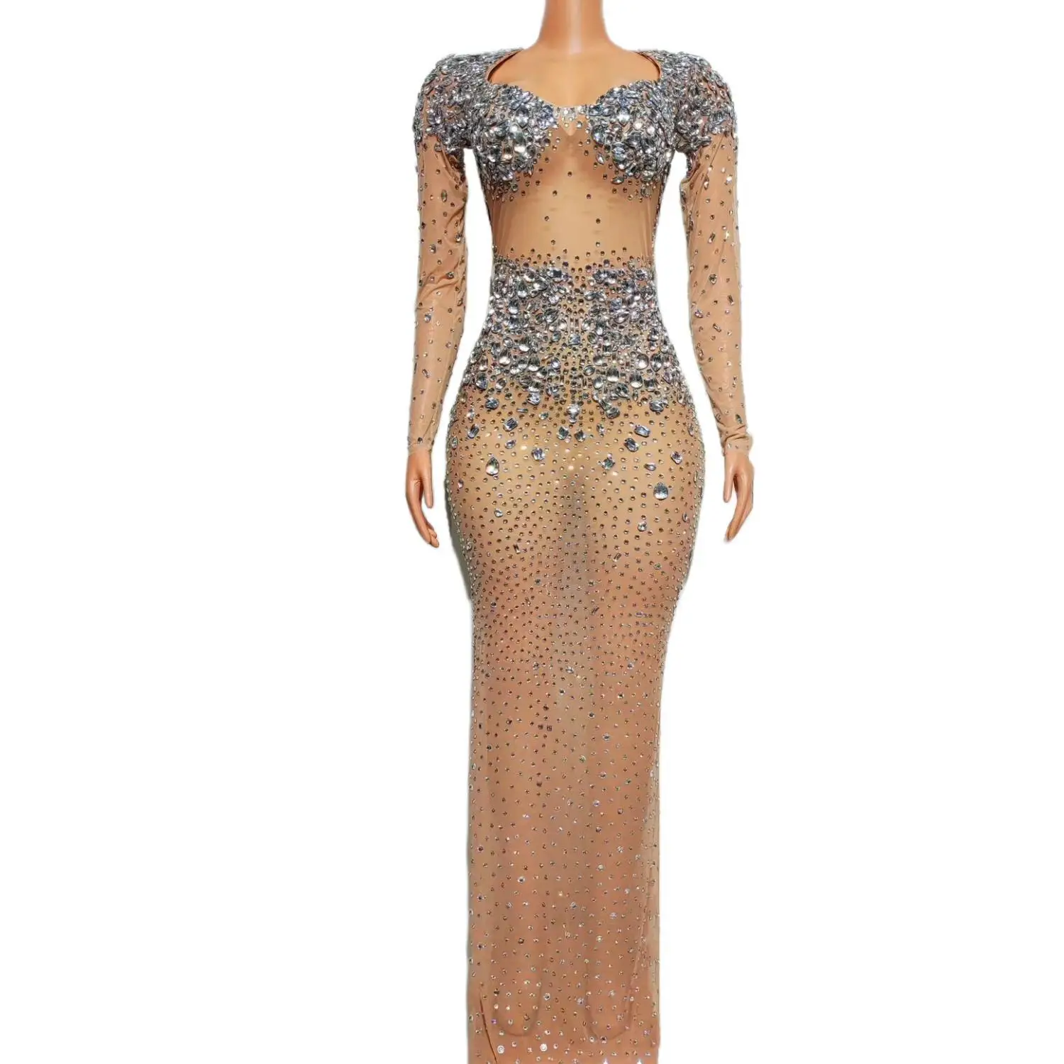 Queen's Styles luxury Sparkly Rhinestone Princess Long Dress Cocktail Party Pageant Evening Gown Birthday Party Nightclub Prom
Queen's Styles luxury Sparkly Rhinestone Princess Long Dress Cocktail Party Pageant Evening Gown Birthday Party Nightclub Prom