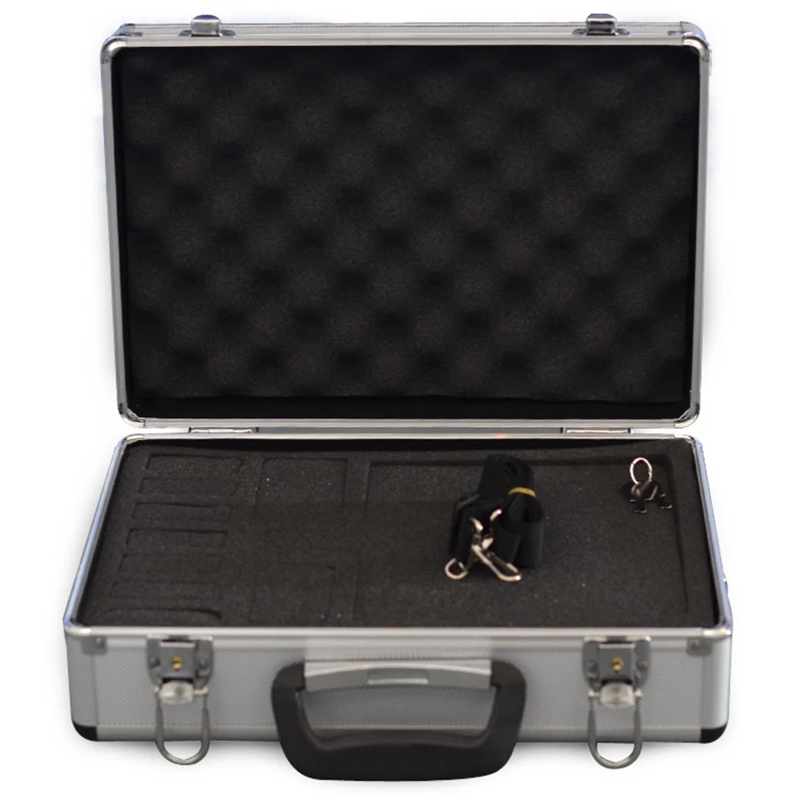 Universal Transmitter Aluminum Bag Case for FLYSKY 2.4G Futaba JR Spektrum Walkera Esky RC Transmitter
Universal Transmitter Aluminum Bag Case for FLYSKY 2.4G Futaba JR Spektrum Walkera Esky RC Transmitter