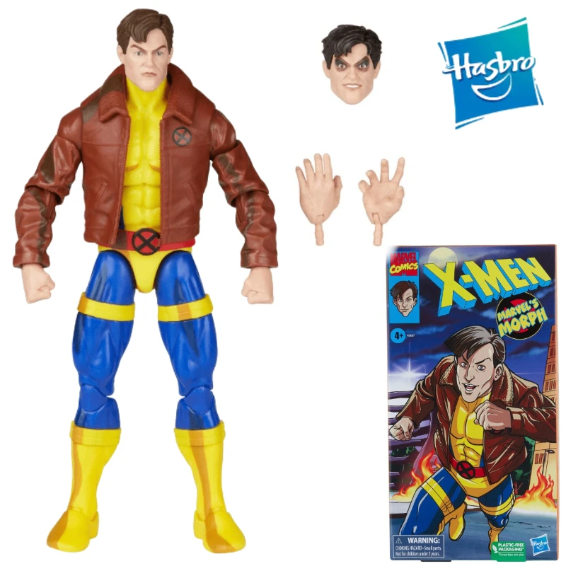 

В наличии Hasbro серия Marvel Legends X-Мужская фигурка Marvel's Morph 90s из анимационной серии, 6-дюймовая масштабная Коллекционная модель, игрушка