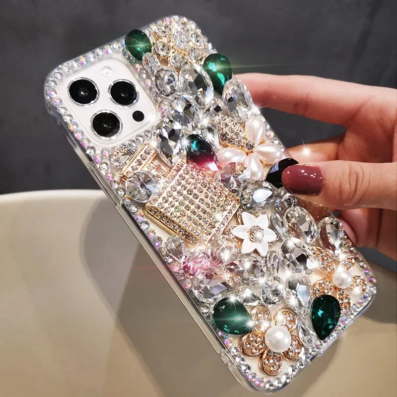 Luxury Bling Diamond Rhinestone Flower Case for Samsung Galaxy A21S A10S A11 A90 A81 A50 A70 A51 A71 5G Phone Case Pearl Crystal
Luxury Bling Diamond Rhinestone Flower Case for Samsung Galaxy A21S A10S A11 A90 A81 A50 A70 A51 A71 5G Phone Case Pearl Crystal