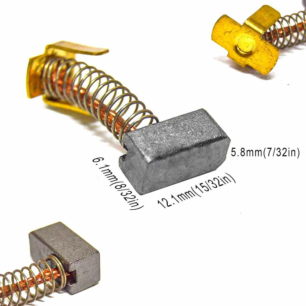 2pcs Carbon Brush Set Replacement Part For Bosch 26618-01/25618 2609199169 Electric Hammer Impact Drill Power Tool Accessories
2pcs Carbon Brush Set Replacement Part For Bosch 26618-01/25618 2609199169 Electric Hammer Impact Drill Power Tool Accessories