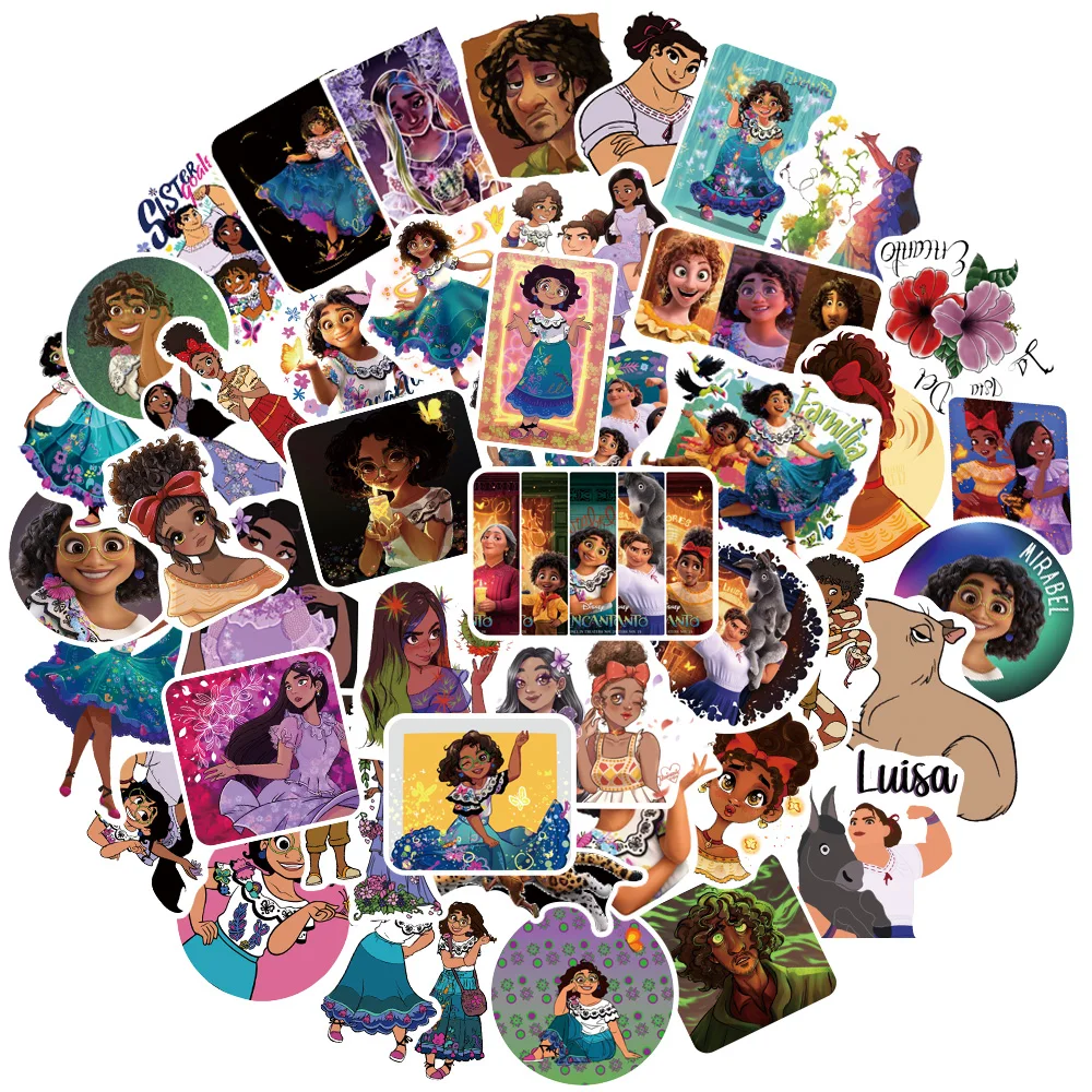 10/30/50pcs Disney Movie Encanto Cartoon Anime Stickers Scrapbook Laptop Luggage Car Notebook Waterproof Sticker Decal Kid Toy
10/30/50pcs Disney Movie Encanto Cartoon Anime Stickers Scrapbook Laptop Luggage Car Notebook Waterproof Sticker Decal Kid Toy