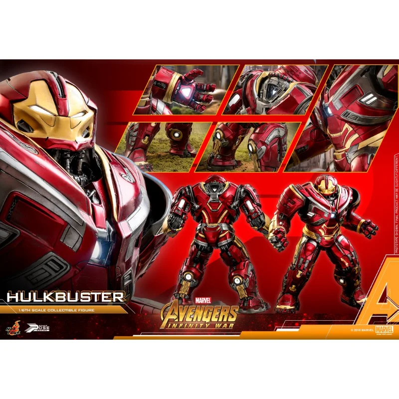 

Hottoys HT 1/6 PPS005 HULKBUSTER Avengers Alliance 3 Infinity War Anti-Hulk 2.0 MK44 Action Figure Model Hobbies Collection