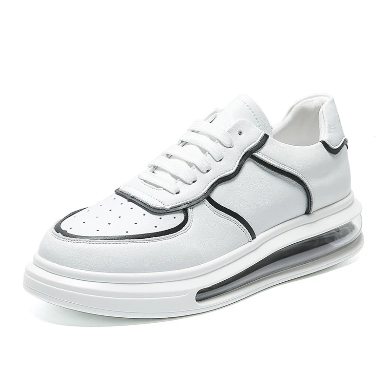 Korean design mens leisure white shoes lace up genuine leather flats shoe slow shock white sneakers street style footwear zapato
Korean design mens leisure white shoes lace up genuine leather flats shoe slow shock white sneakers street style footwear zapato