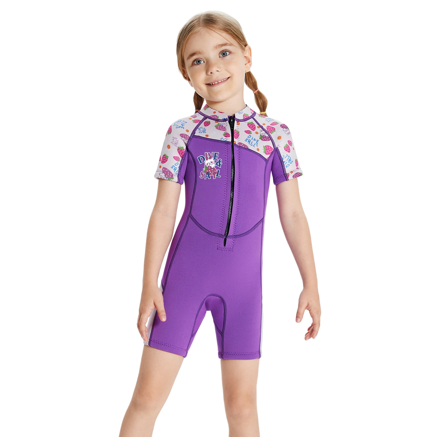 Baby Girls Lovely Surfing Swimsuit Kids 2.5mm Neoprene Diving Wetsuit Keep Warm Children Thick Beach Wear Bathing Suit
Baby Girls Lovely Surfing Swimsuit Kids 2.5mm Neoprene Diving Wetsuit Keep Warm Children Thick Beach Wear Bathing Suit