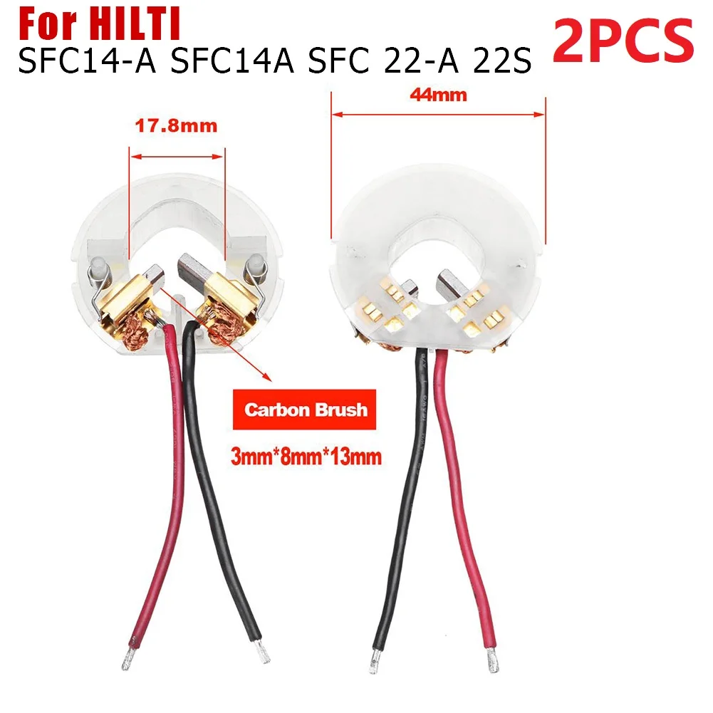 Durable High Quality Brand New Carbon Brush Holder 2x SFC-22A SFC14-A SFC14A SFC22A For HILTI SFC14-A Power Tool
Durable High Quality Brand New Carbon Brush Holder 2x SFC-22A SFC14-A SFC14A SFC22A For HILTI SFC14-A Power Tool