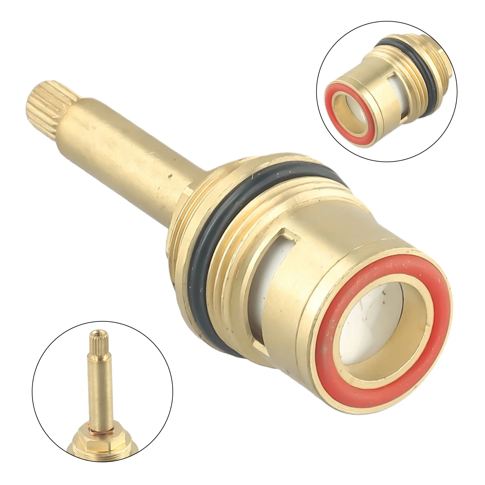 G3/4 Large Flow Brass Quick Opening Ceramic Spool Hot And Cold Water Spool Valve Core Plumbing Hardware Accessories
G3/4 Large Flow Brass Quick Opening Ceramic Spool Hot And Cold Water Spool Valve Core Plumbing Hardware Accessories