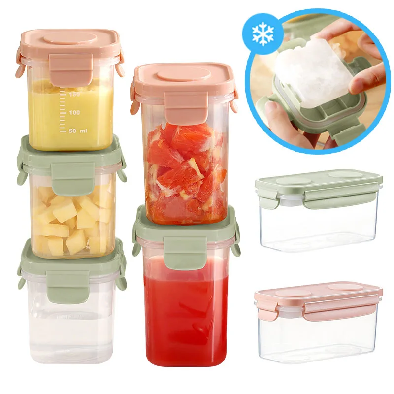 Keep Cool Box Portable Baby Complementary Food Keep-Fresh Box Food Grade Material Microwavable Sealed Jar for Vegetables Fruits
Keep Cool Box Portable Baby Complementary Food Keep-Fresh Box Food Grade Material Microwavable Sealed Jar for Vegetables Fruits