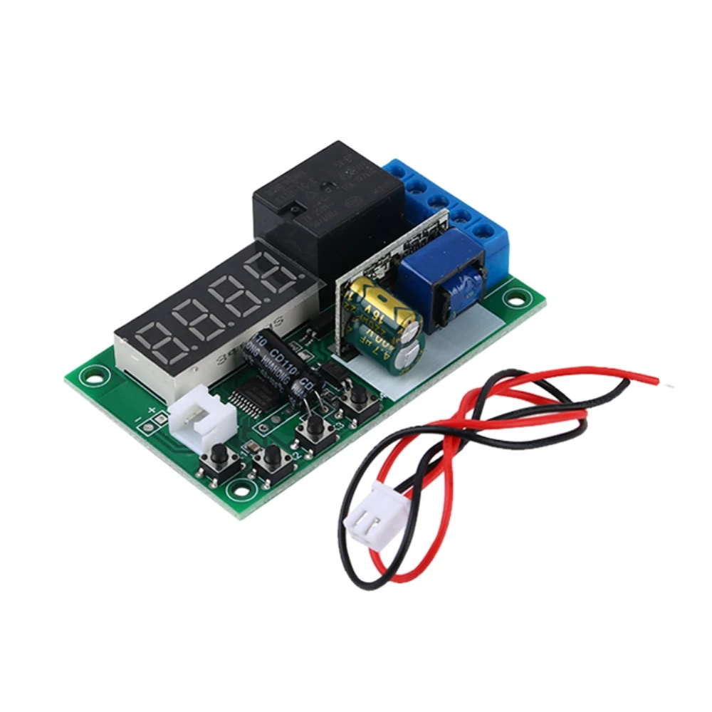 AC220V Time Relay Module Trigger Delay Timing Cycle Switch Module 0.01 Seconds to 999 Minutes Adjustable Time Delay Relay Board
AC220V Time Relay Module Trigger Delay Timing Cycle Switch Module 0.01 Seconds to 999 Minutes Adjustable Time Delay Relay Board