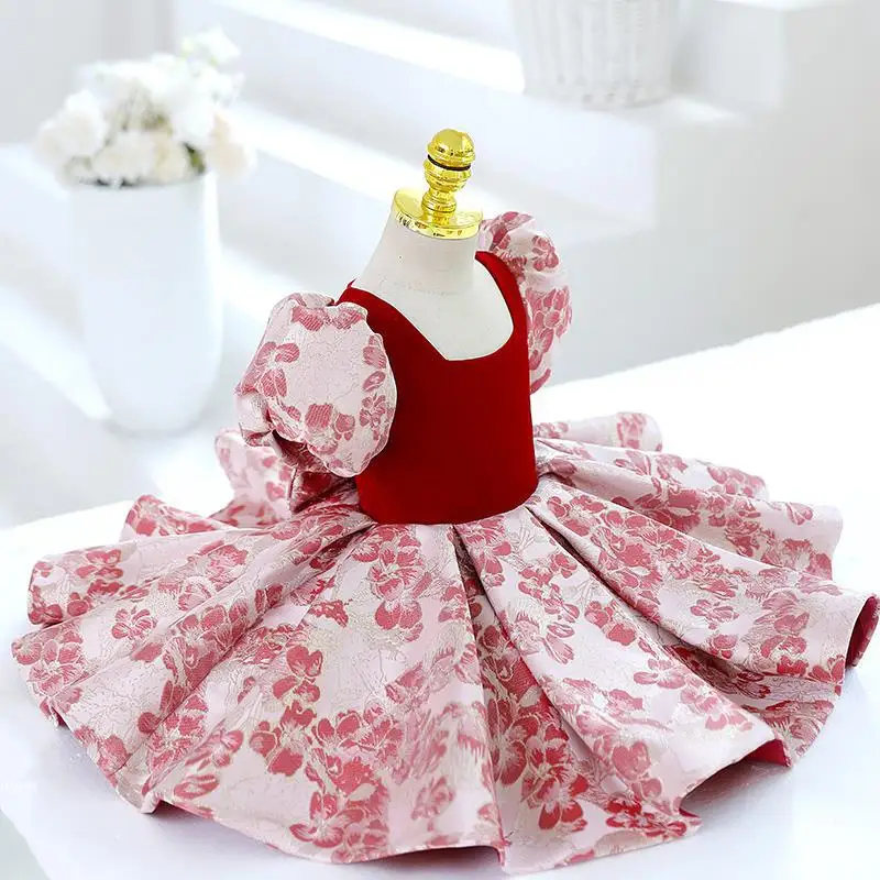 2023 New Children's Evening Gown Bow Design Spanish Vintage Girls Birthday Baptism Party Christmas Red Dresses For Eid
2023 New Children's Evening Gown Bow Design Spanish Vintage Girls Birthday Baptism Party Christmas Red Dresses For Eid