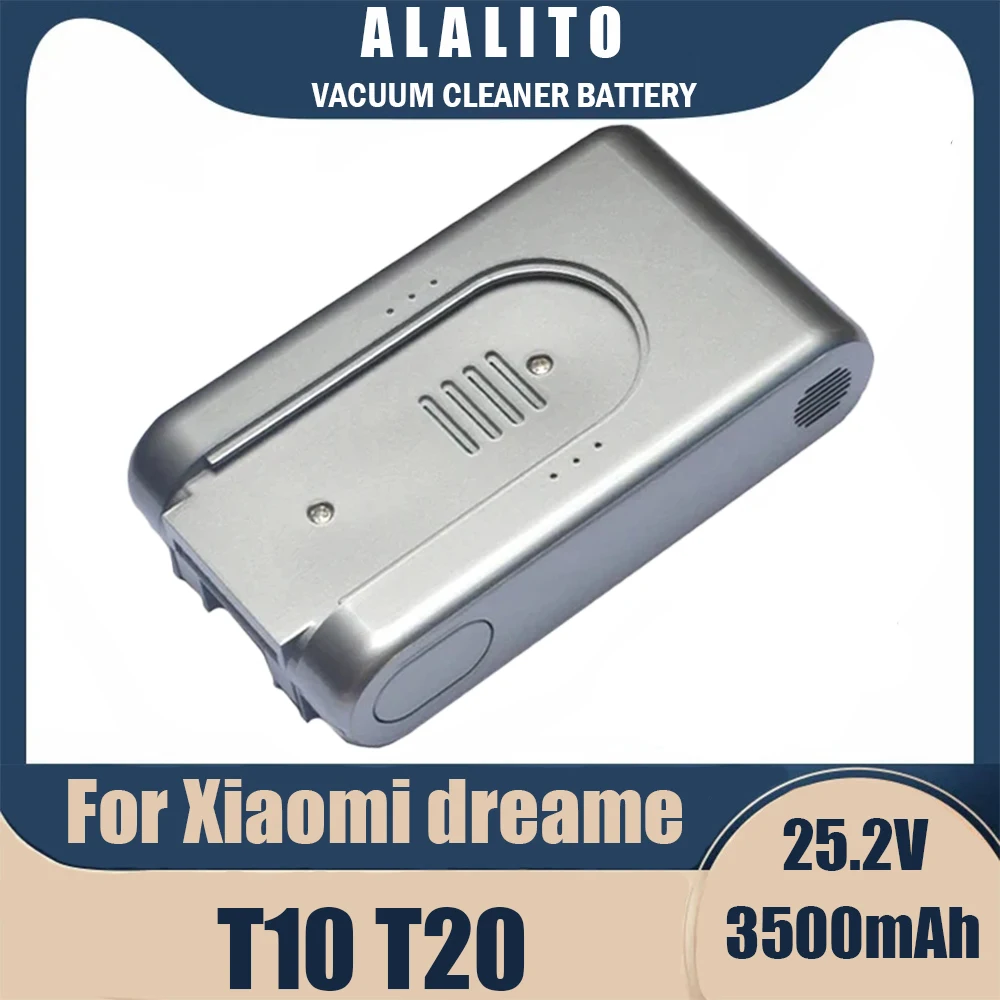 3500mAh Vacuum Cleaner Battery for Xiaomi Dreame Vacuum Cleaner T20 T10 Xiaomi Mijia Dreame Replacement Battery
3500mAh Vacuum Cleaner Battery for Xiaomi Dreame Vacuum Cleaner T20 T10 Xiaomi Mijia Dreame Replacement Battery