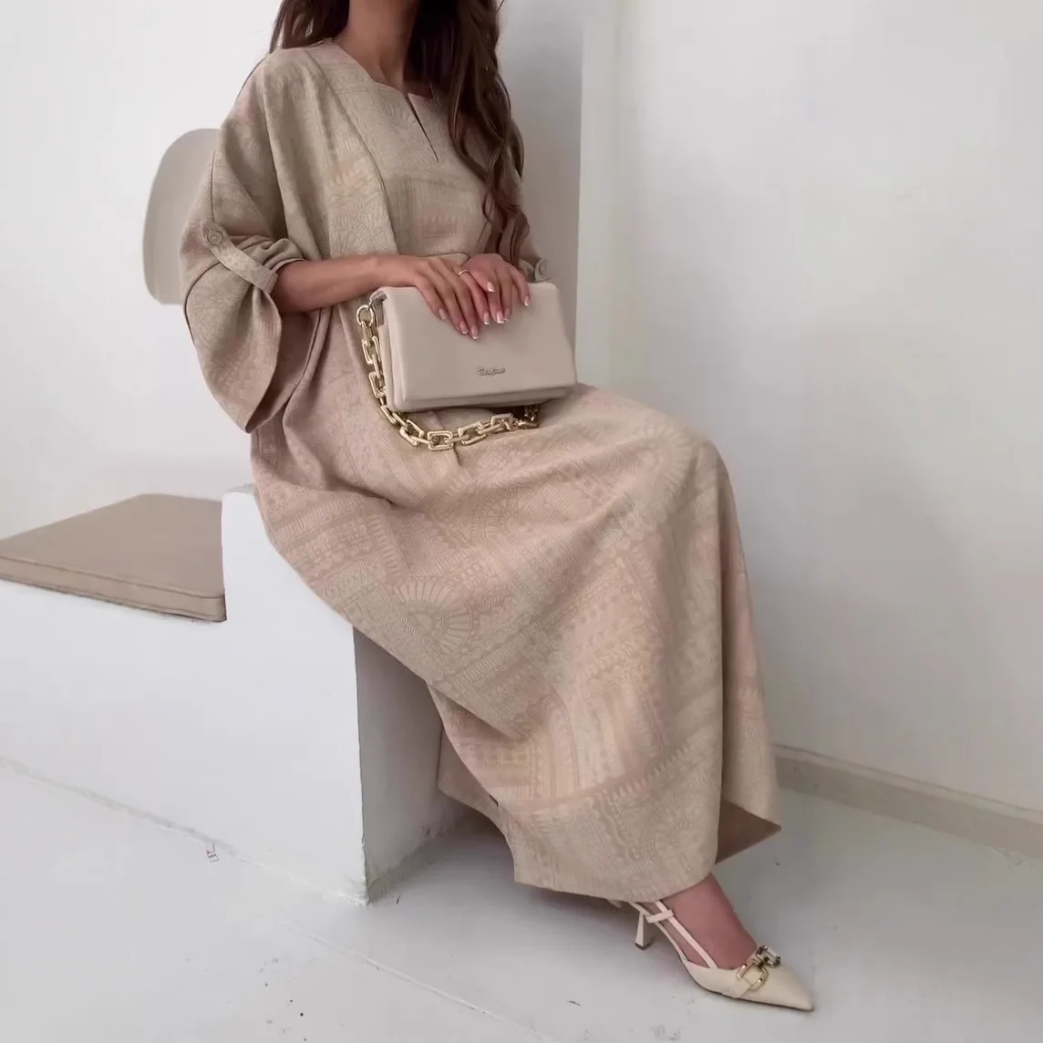 عباية نسائية مسلمة فستان متواضع جلابية عربية سعودية رداء طويل إسلام فيستدوس رمضان المغرب فساتين دبي عبايات قفطان عباية نسائية مسلمة فستان متواضع جلابية عربية سعودية رداء طويل إسلام فيستدوس رمضان المغرب فساتين دبي عبايات قفطان