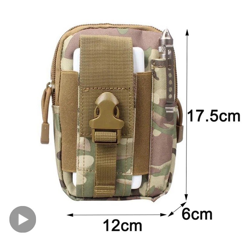 

Tactical Military Waist Bag Fanny Pack Leg Thigh Belt For Men Women Bum Hip Belly Male Female Small Purse Handbag Mini Phone Bag