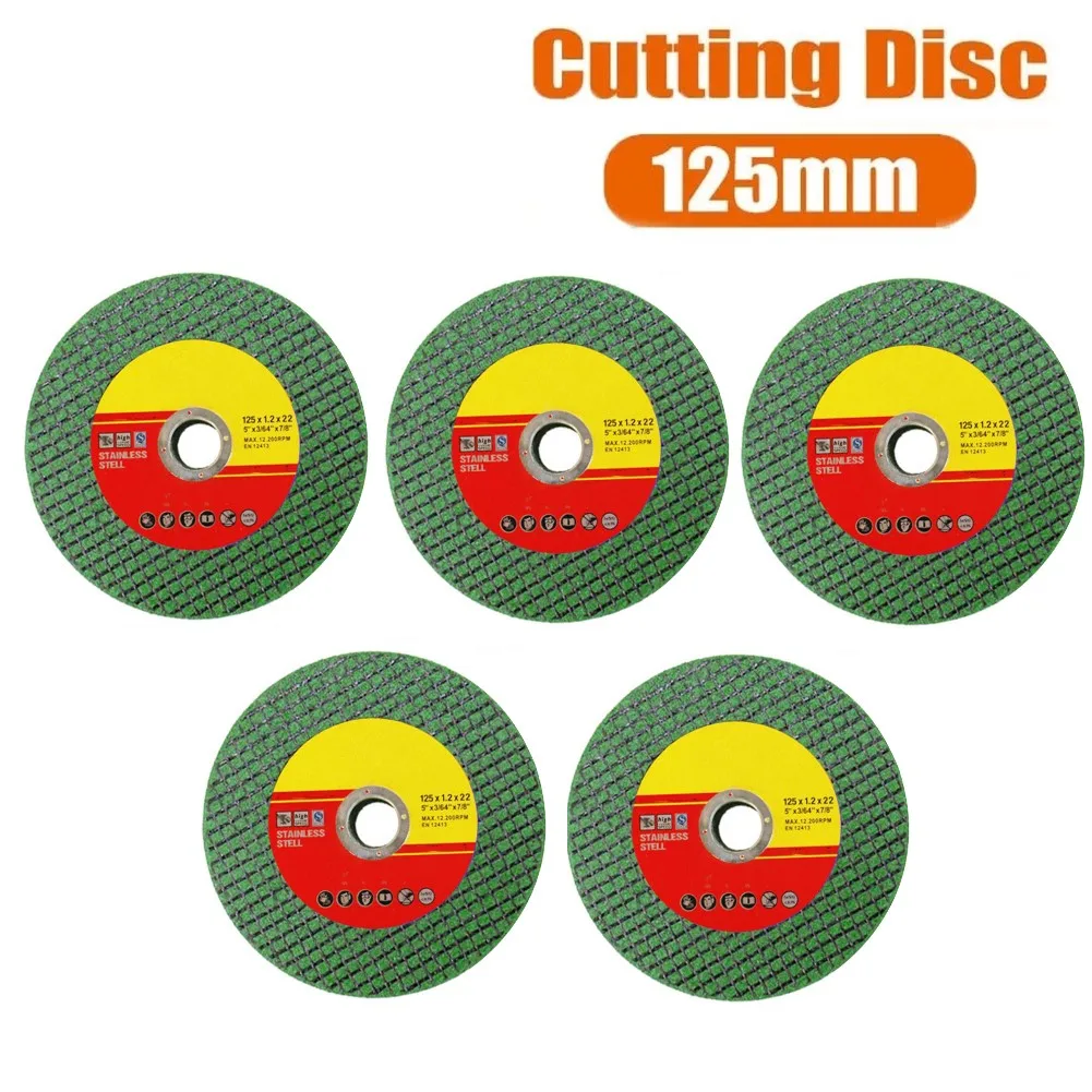 5pcs 125mm Metal Cutting Disc Angle Grinder Circular Resin Diamond Mesh Ultra-Thin Grinding Wheel For Steel Stone Polishing
5pcs 125mm Metal Cutting Disc Angle Grinder Circular Resin Diamond Mesh Ultra-Thin Grinding Wheel For Steel Stone Polishing