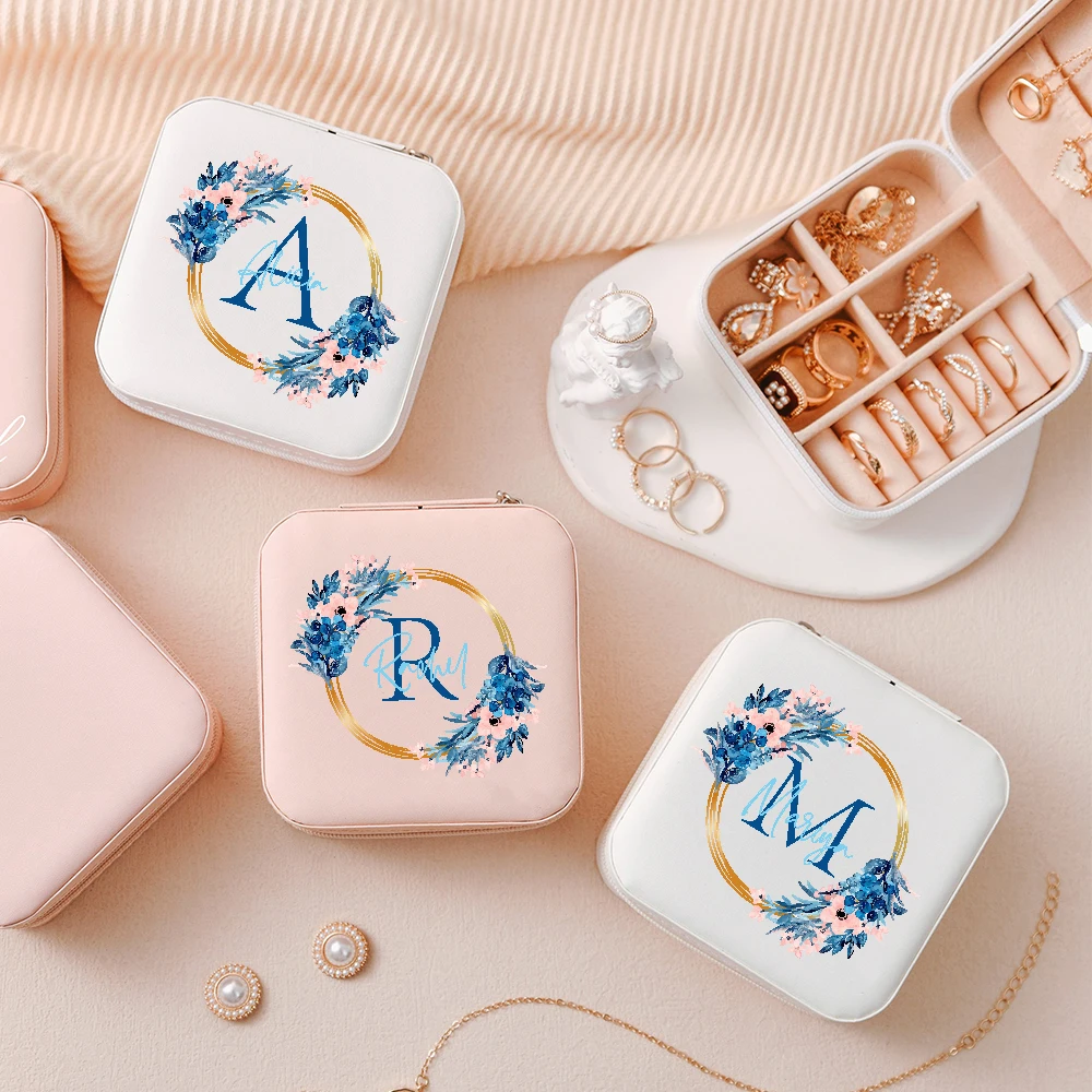 Personalized Jewelry Box, Ring Boxes, Travel Jewelry Case, Letter with Name Jewelry Organizer, Bridesmaid Gift for Sister
Personalized Jewelry Box, Ring Boxes, Travel Jewelry Case, Letter with Name Jewelry Organizer, Bridesmaid Gift for Sister
