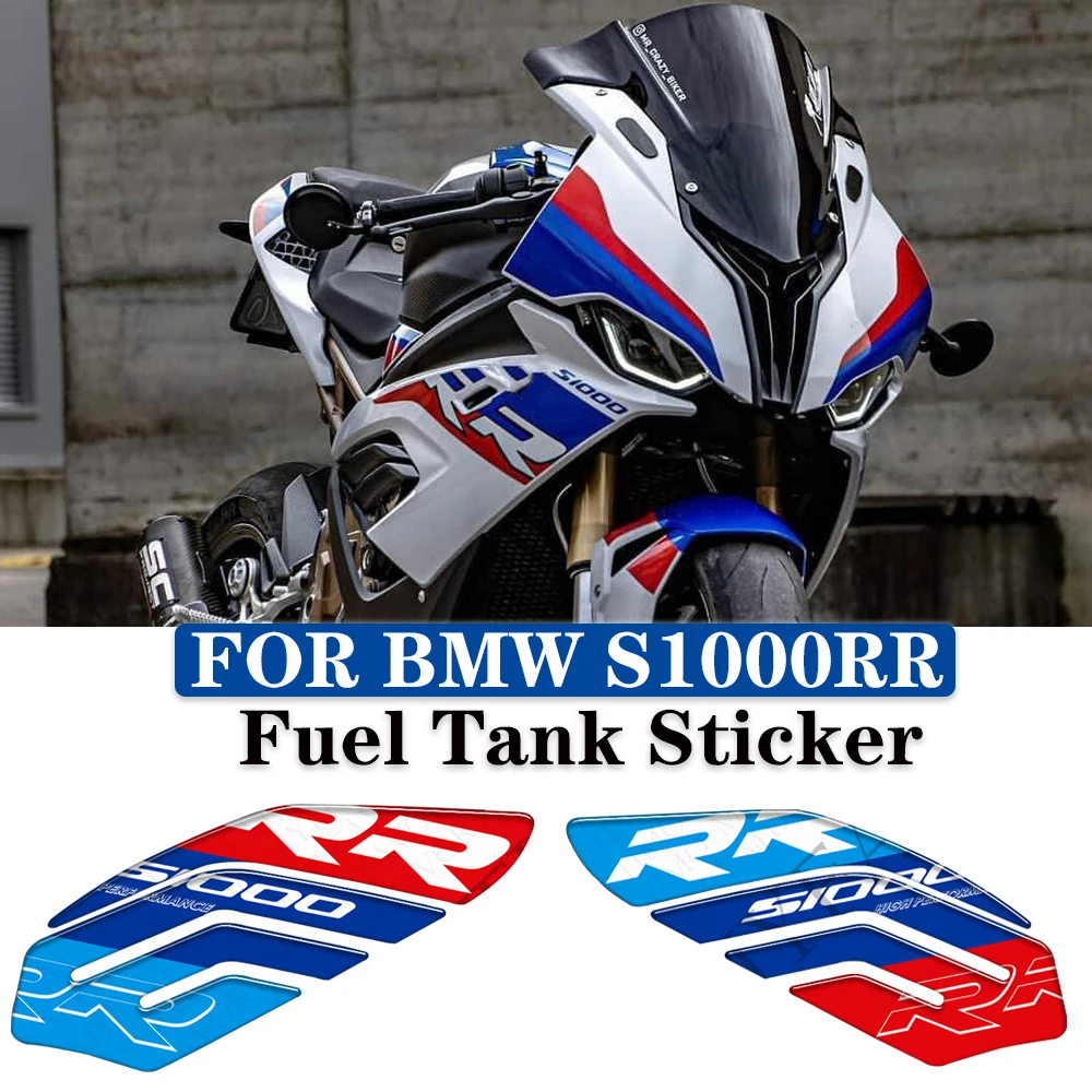 

Motorcycle Fuel Tank Sticker For BMW S1000RR S 1000 RR S1000M M1000RR 2021-2023 Paint Protection Scratch Resistant 3D Sticker