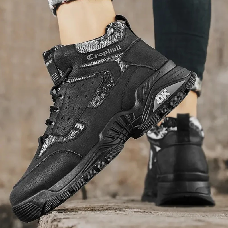 2023 Black Mens Shoes Winter Casual Sneakers Leather Loafers Work Safety Platform Sports Fashion Tennis Luxury Designer Boots
2023 Black Mens Shoes Winter Casual Sneakers Leather Loafers Work Safety Platform Sports Fashion Tennis Luxury Designer Boots
